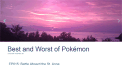 Desktop Screenshot of pokemon.theirstar.com